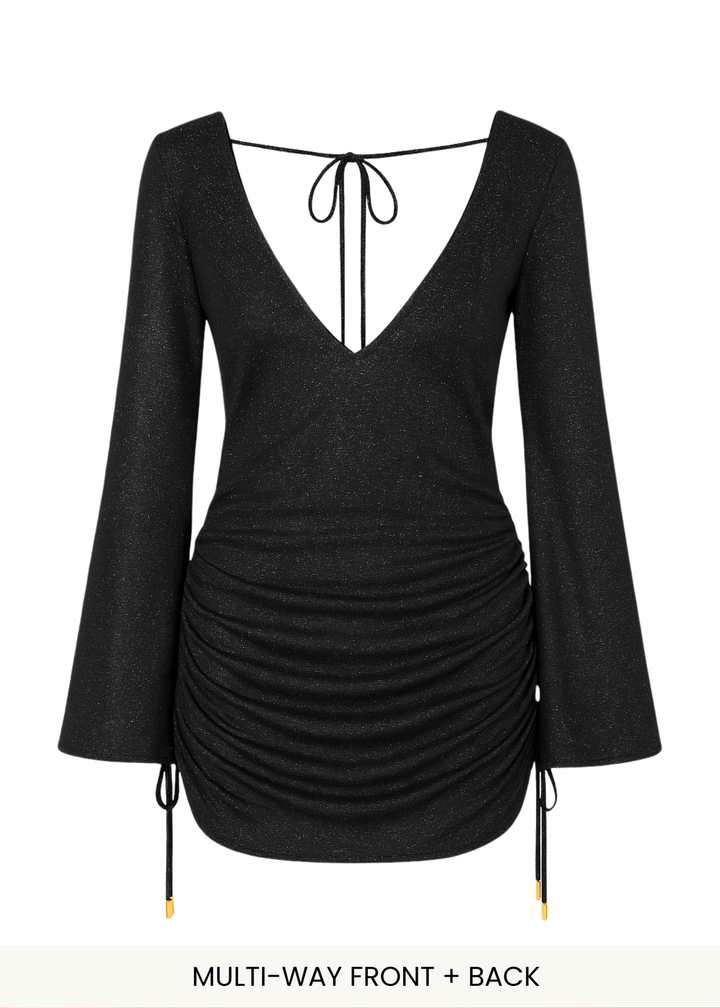Malta Mini Dress in Midnight
